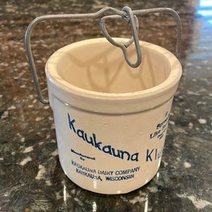 KAUKAAUNA KLUB Wisconsin Vintage Butter Croc